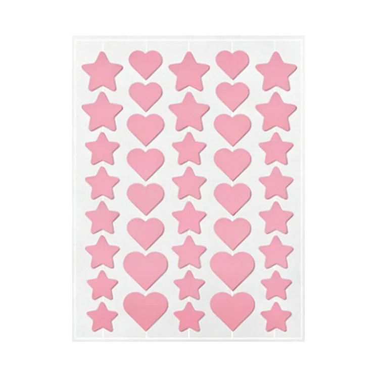 Pegatinas puntuales para la cara